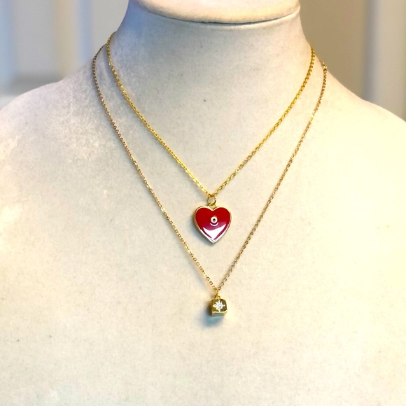 18k Gold Plated Necklace - Picture 1 of 6
